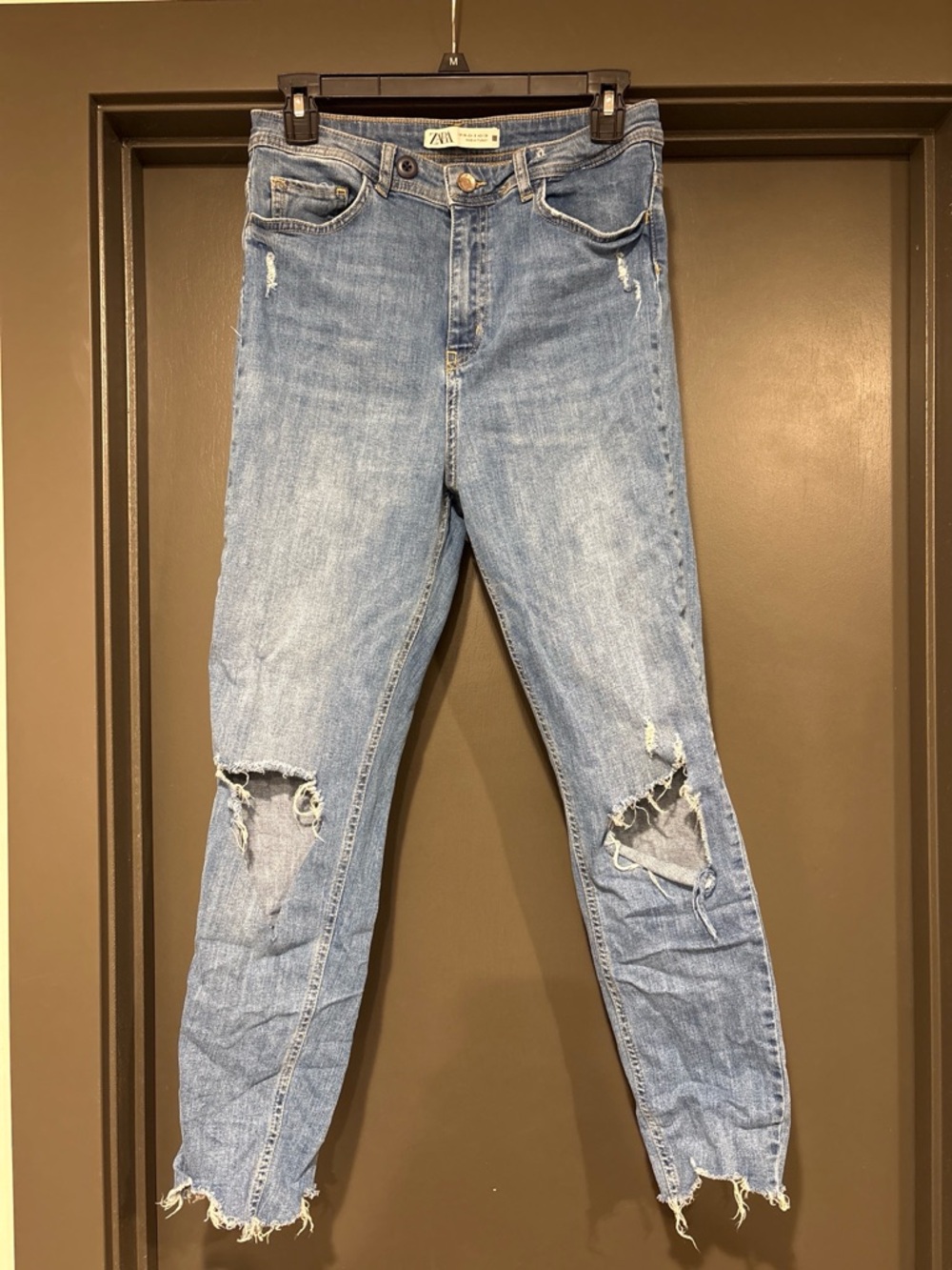 Zara Women's Light Blue Jeans